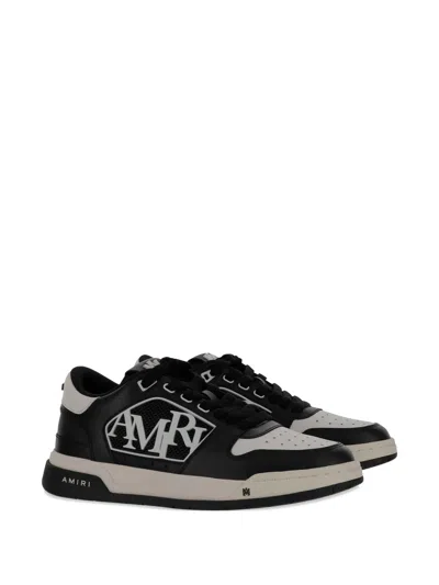 AMIRI LOGO-APPLIQUÉ LOW-TOP SNEAKERS