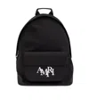 Amiri Adjustable Straps Backpack With Branded Handle In Black
