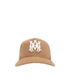 Amiri Ma Cotton Canvas Baseball Cap In Brown