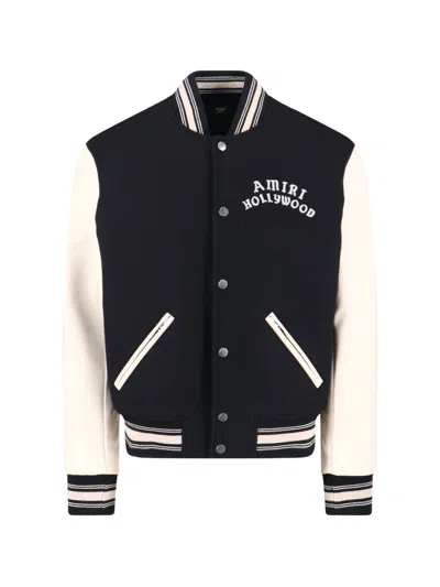 AMIRI LOGO BOMBER JACKET