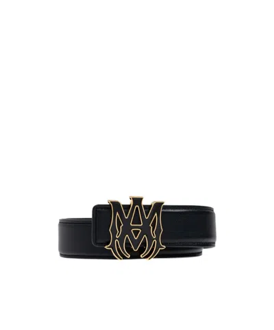Amiri Core Logo Adjustable Belt In Black