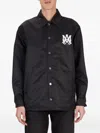 Amiri Logo Buttoned Jacket In Black