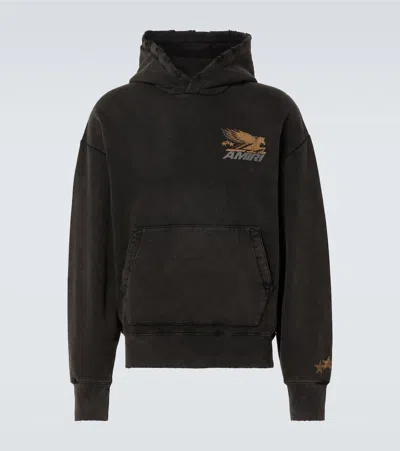 Amiri Hoodie En Coton In Noir