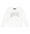 Amiri Logo Cotton Jersey Sweatshirt In White