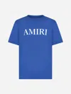 Amiri Core Logo Graphic T-shirt In Blue