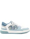 Amiri Round Toe Sneakers In Animal Print