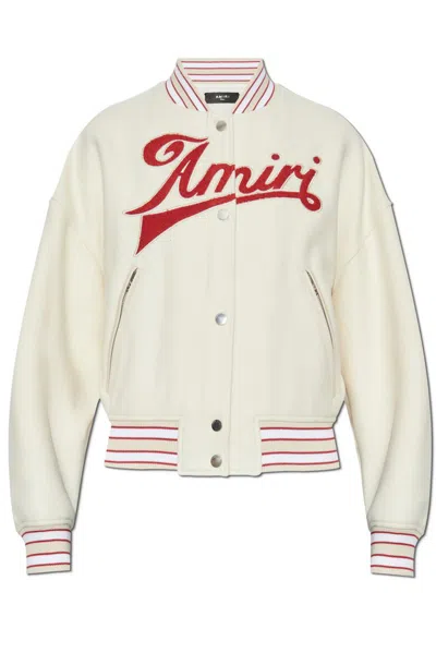 Amiri Wool Jackets In Beige