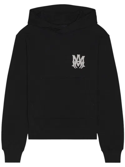 Amiri Hoodie Mit Logo-verzierung In Schwarz