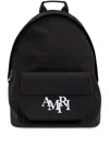 Amiri Adjustable Straps Backpack With Branded Handle In Black
