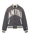 Amiri Sun Faded Bomber In Black