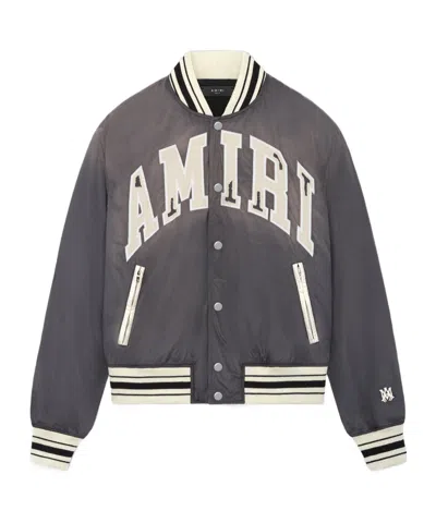 AMIRI AMIRI SUN FADED BOMBER JACKET