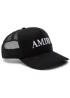 Amiri Logo-embroidered Canvas And Mesh Cap