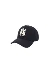 Amiri Logo-embroidered Cotton Cap In Brown