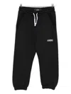 Amiri Boy's Logo Cotton Jogger Pants In Black