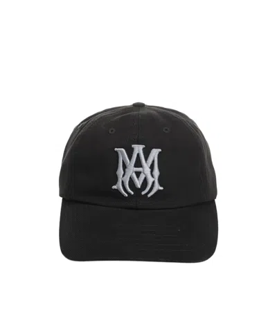 AMIRI AMIRI LOGO EMBROIDERED CURVED PEAK HAT