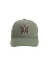Amiri Logo Embroidered Curved Peak Hat In Green
