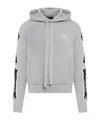 AMIRI AMIRI LOGO EMBROIDERED DRAWSTRING KNITTED HOODIE
