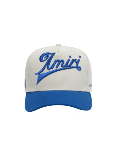 Amiri Logo Embroidered Hat In White