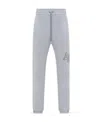 Amiri Logo Embroidered Sweatpants In Gray