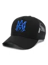 Amiri Logo-embroidered Trucker Cap In Black