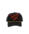 Amiri Embroidered Mesh-panel Baseball Cap In Black