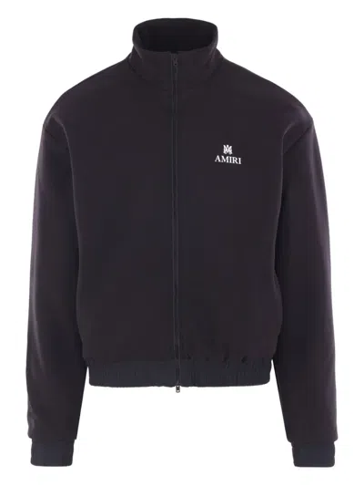 Amiri Logo-embroidered Zip-up Sweatshirt