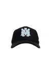 Amiri Outline Brim Cap For Men In Black