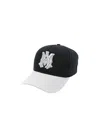 Amiri Ma Two-tone Canvas Hat In Black