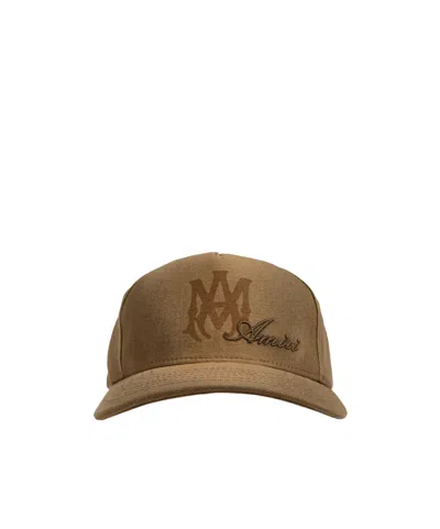 Amiri Logo-embroidered Baseball Cap In Brown