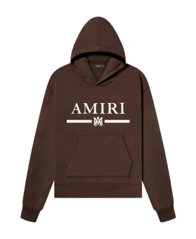 Amiri Logo Hooded Hooded Sweater In Red