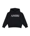 Amiri Logo Hoodie In Black
