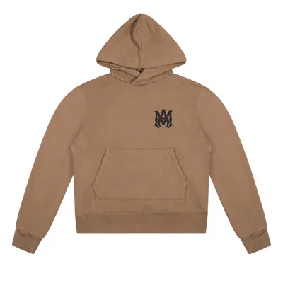 Pre-owned Amiri Logo Hoodie 'tan' | Men's Size S In Brown