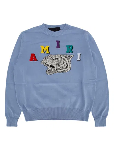 AMIRI LOGO-JACQUARD SWEATER