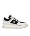 Amiri Two-tone Ma-1 Sneakers In Black And White In White