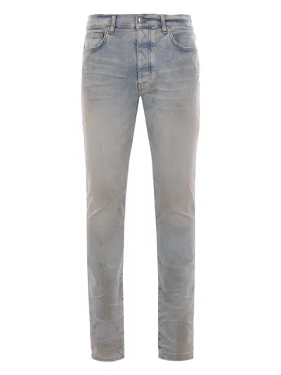 Amiri Stack Jeans In Blue
