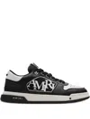 Amiri Logo-patch Low Sneakers In Black