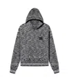 Amiri Logo-patch Pullover Hoodie In Black