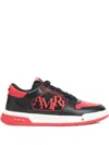 Amiri Low Top Sneakers With Round Toe And Perforated Patch
