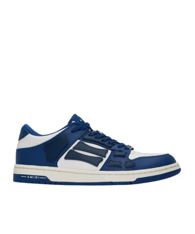 AMIRI LOGO PATTERN LOW-CUT SKATE SHOES