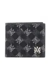 Amiri Logo-plaque Wallet In Black