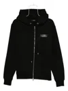 Amiri Mens Black Spirit Zip Brand-print Cotton-jersey Hoody Xl In Black