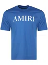 Amiri Core Logo Graphic T-shirt In Blue