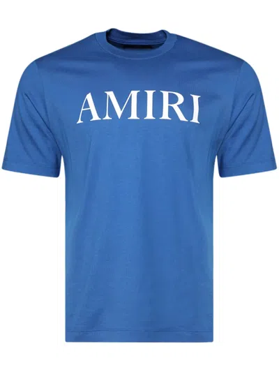 Amiri Core Logo Graphic T-shirt In Blue