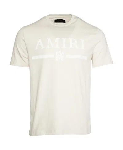 Amiri Logo-print Cotton T-shirt In Gray