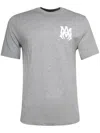 Amiri Heathered Grey Ma Core Logo T-shirt In Grey