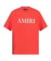 Amiri Crew Neck Short Sleeves In Orange