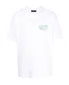 Amiri Logo-print Cotton T-shirt In White