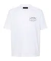Amiri Man T-shirt White Size S Cotton In White
