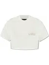 Amiri Logo T-shirt In White