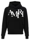 Amiri Men Logo Print Hoodie In Multi